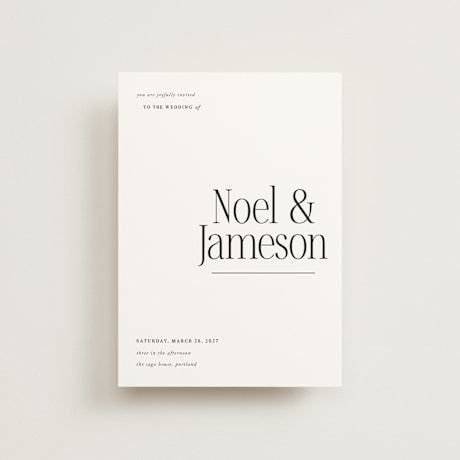Petite Wedding Invitations