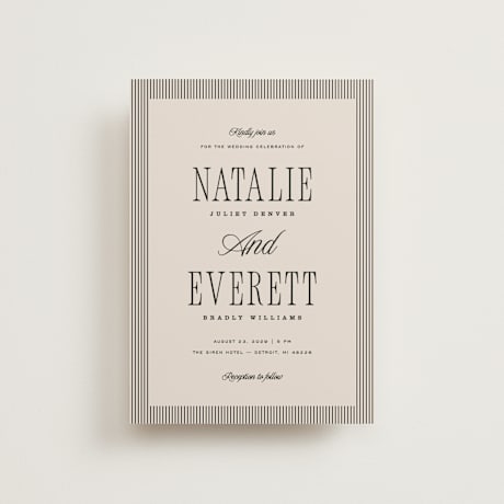 Petite Wedding Invitations