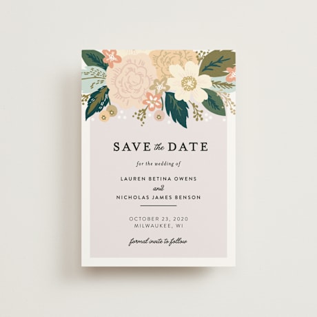 Save the Date Petite Cards