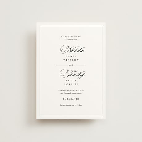 Save the Date Petite Cards