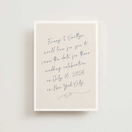 Save the Date Petite Cards