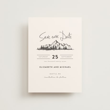 Save the Date Petite Cards