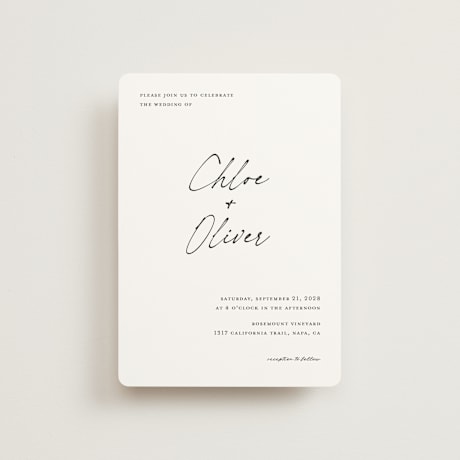 Petite Wedding Invitations