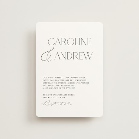 Petite Wedding Invitations