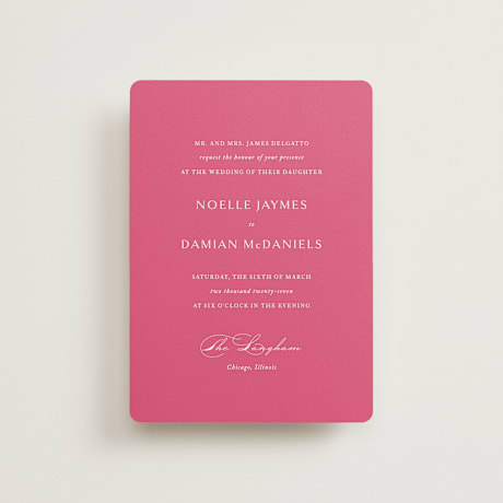 Petite Wedding Invitations