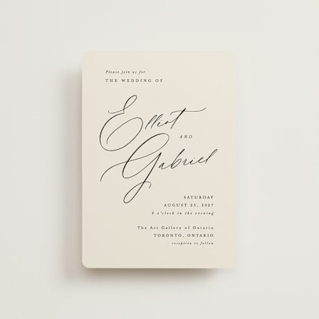 Petite Wedding Invitations