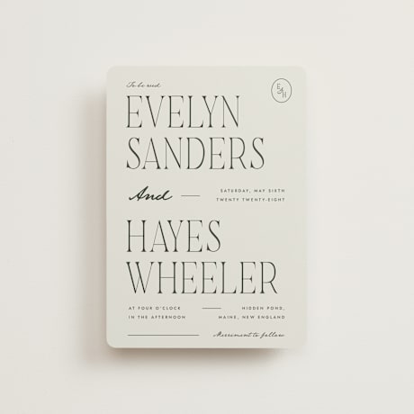Petite Wedding Invitations