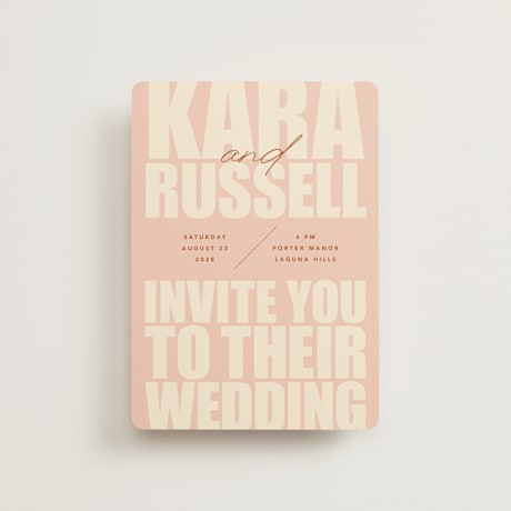 Petite Wedding Invitations
