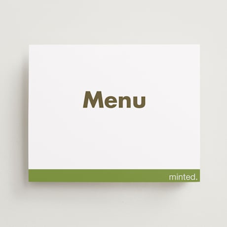 Menu Signs