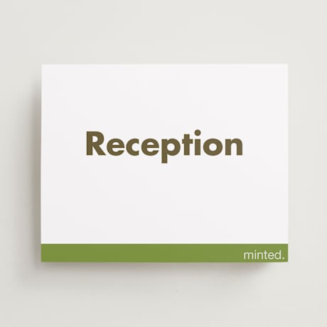 Reception Signs