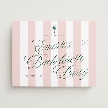 Wedding Party Signs