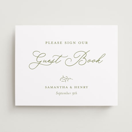 Reception Signs