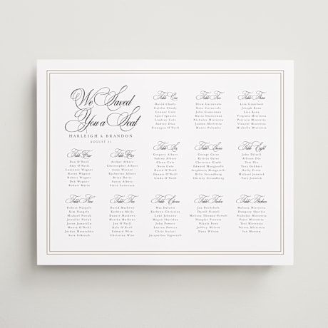 Custom Seating Charts