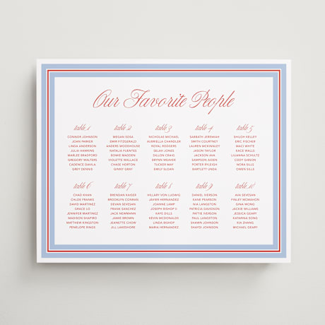 Custom Seating Charts