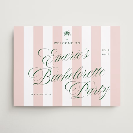 Wedding Party Signs