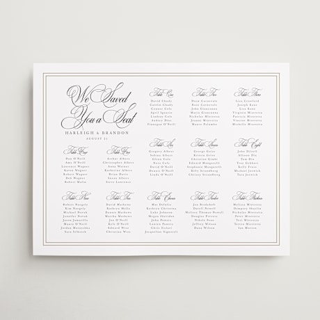 Custom Seating Charts