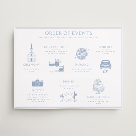 Schedule Signs