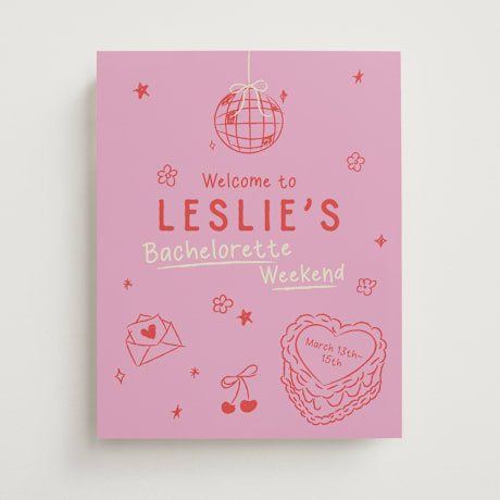 Wedding Party Signs