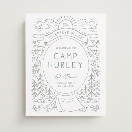 Wedding Party Signs
