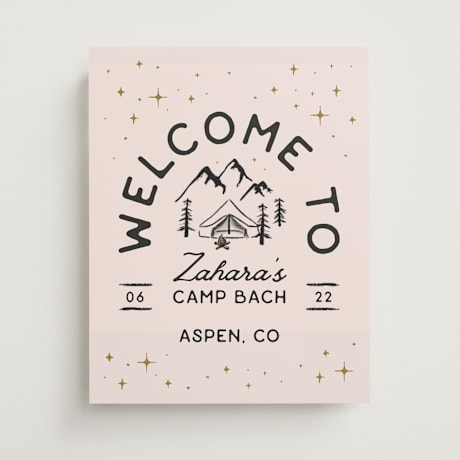Wedding Party Signs