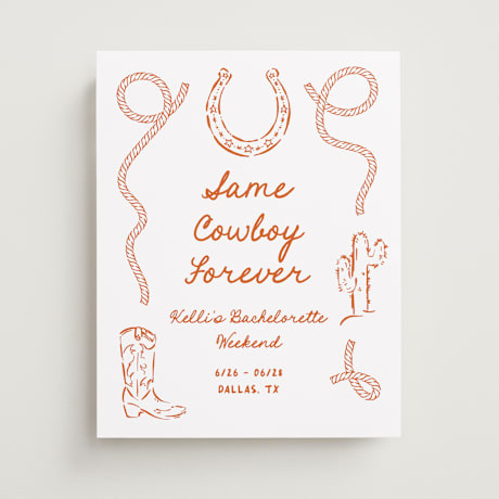 Wedding Party Signs