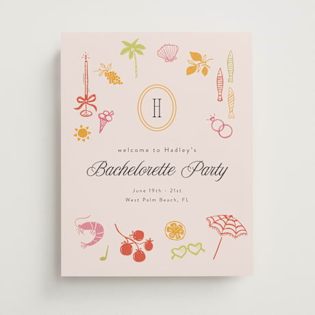 Wedding Party Signs