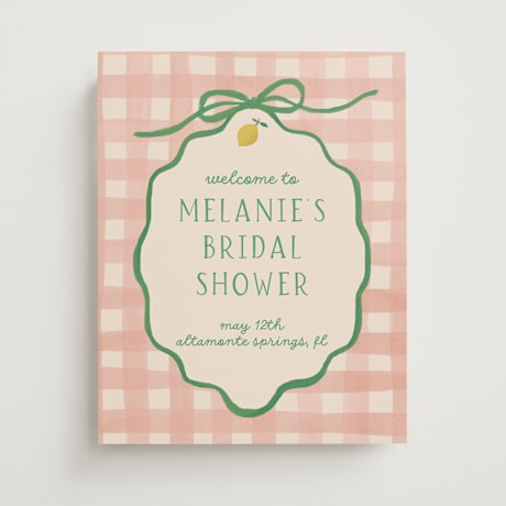 Bridal Shower Signs