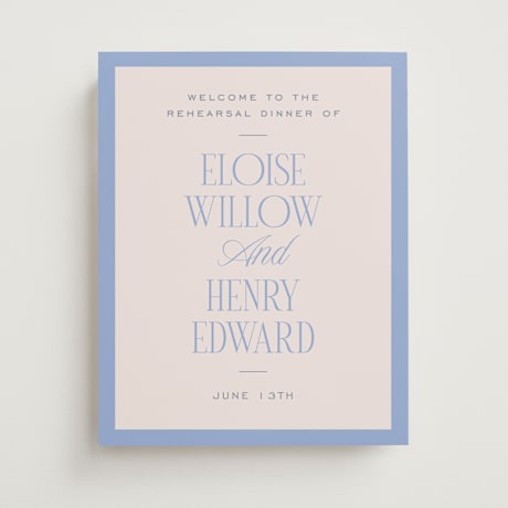 Wedding Party Signs
