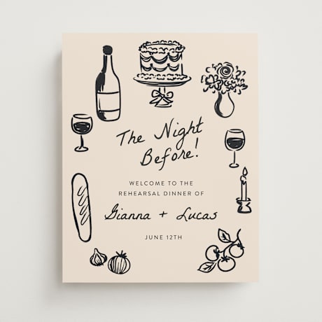 Wedding Party Signs