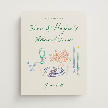 Wedding Party Signs