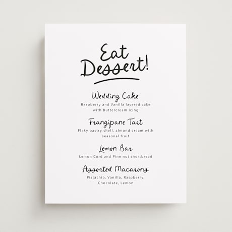 Menu Signs