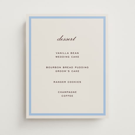 Menu Signs
