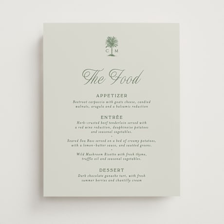 Menu Signs