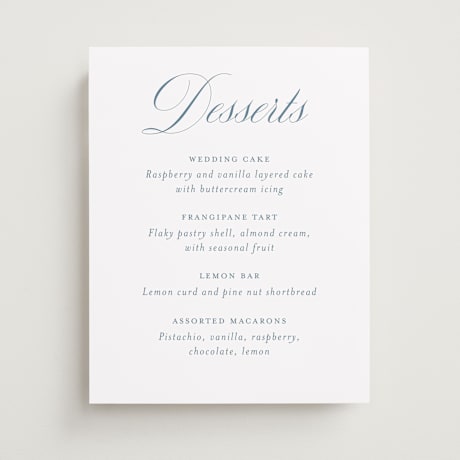Menu Signs