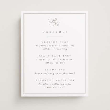Menu Signs