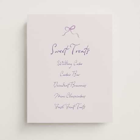 Menu Signs