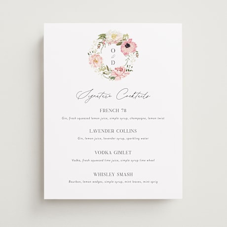 Menu Signs