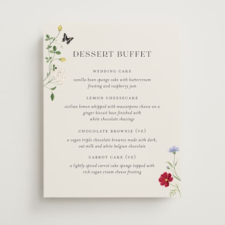 Menu Signs