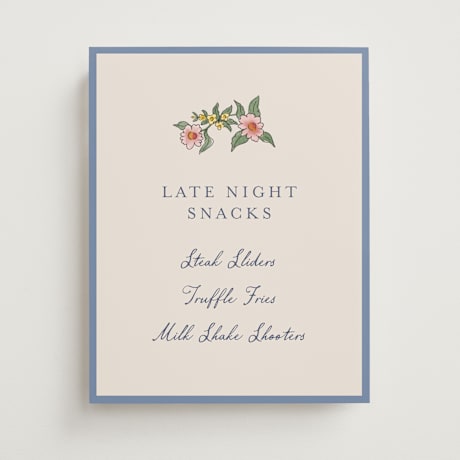 Menu Signs