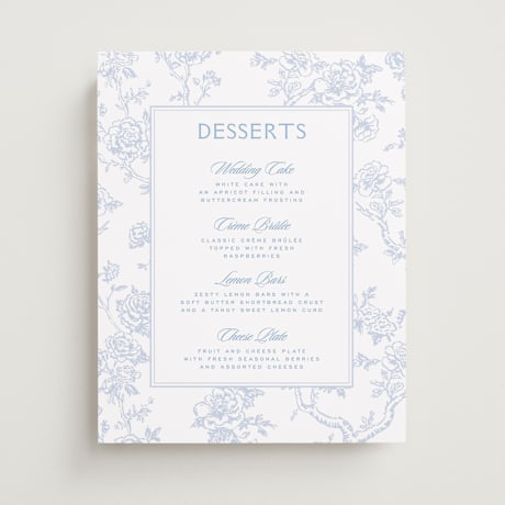 Menu Signs