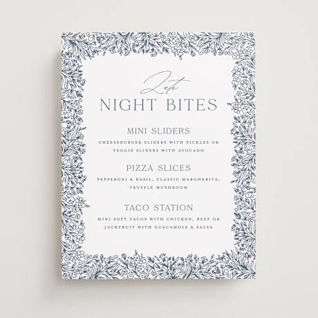 Menu Signs