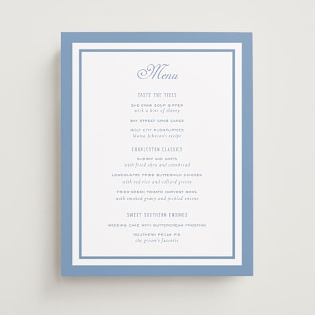 Menu Signs