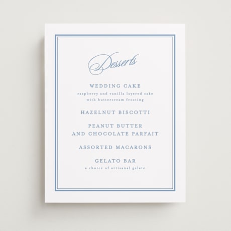 Menu Signs