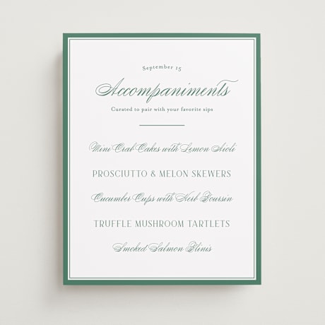 Menu Signs