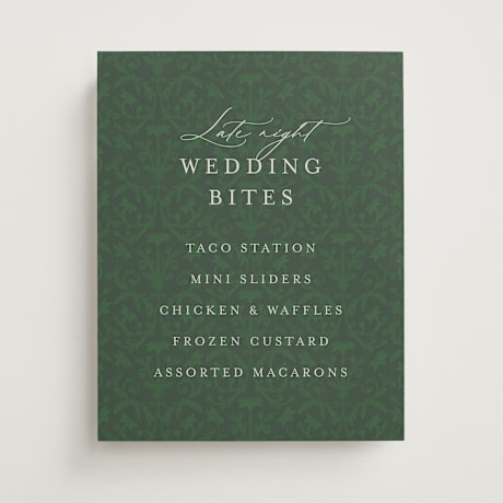 Menu Signs