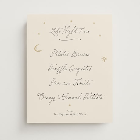 Menu Signs