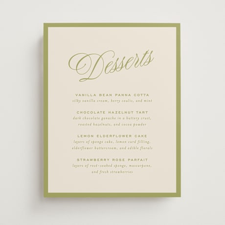 Menu Signs