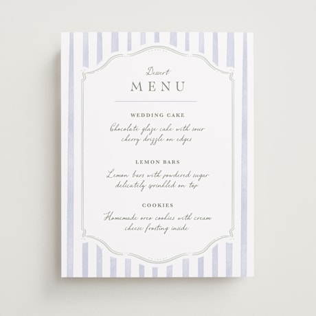 Menu Signs