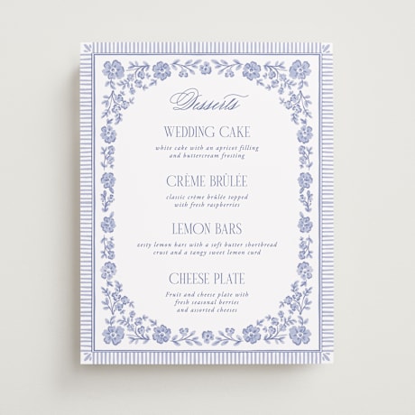 Menu Signs