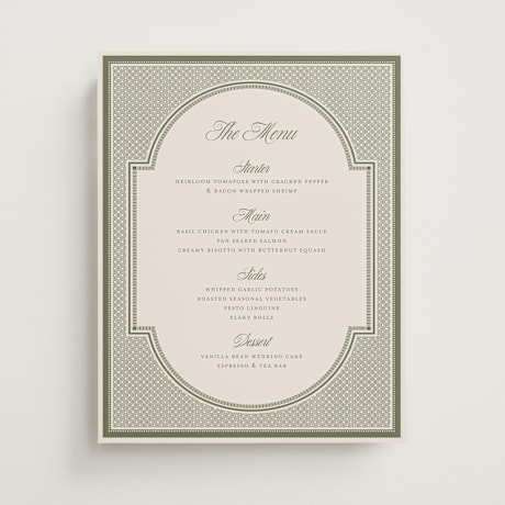 Menu Signs